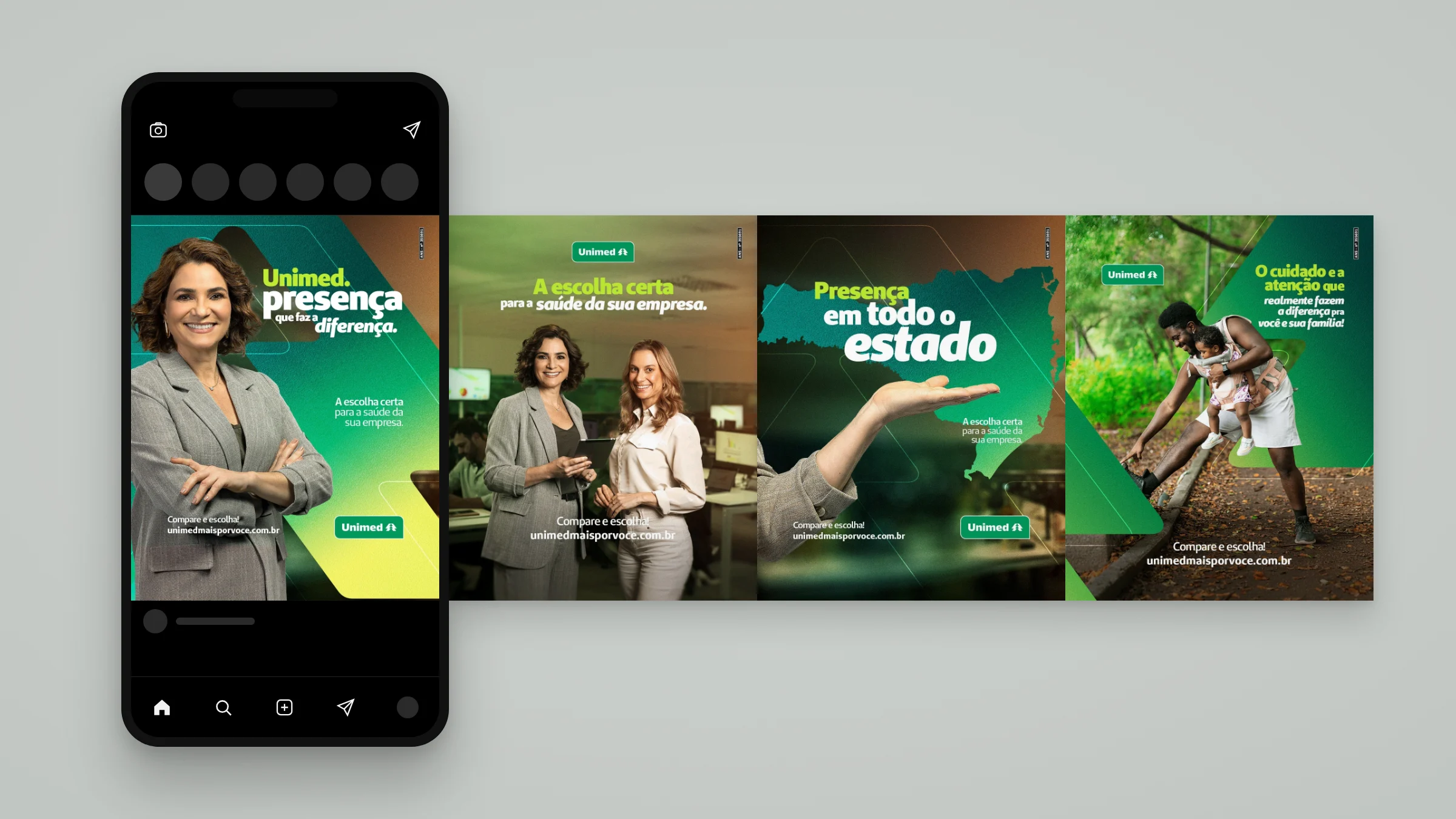 Mockup Presença que faz a diferença